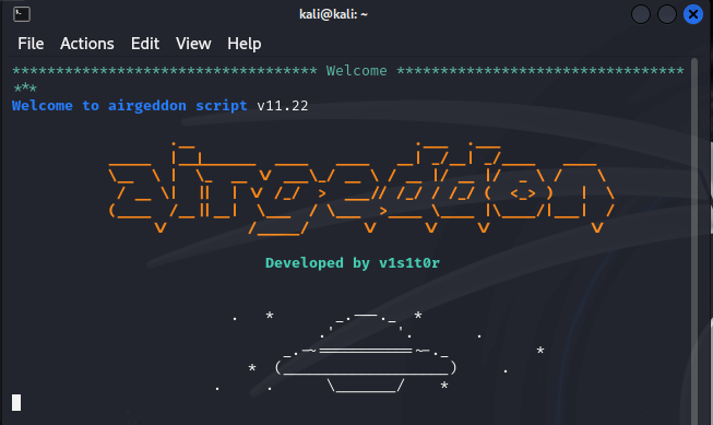 Kali Linux Airgeddon