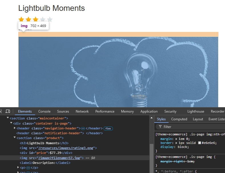 File path traversal, simple case