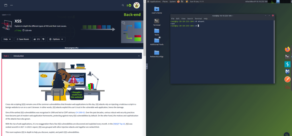 THM nauka hackowania