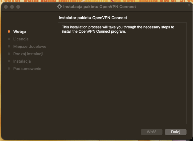 instalacja openvpn na macos