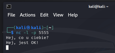 Netcat transfer plików