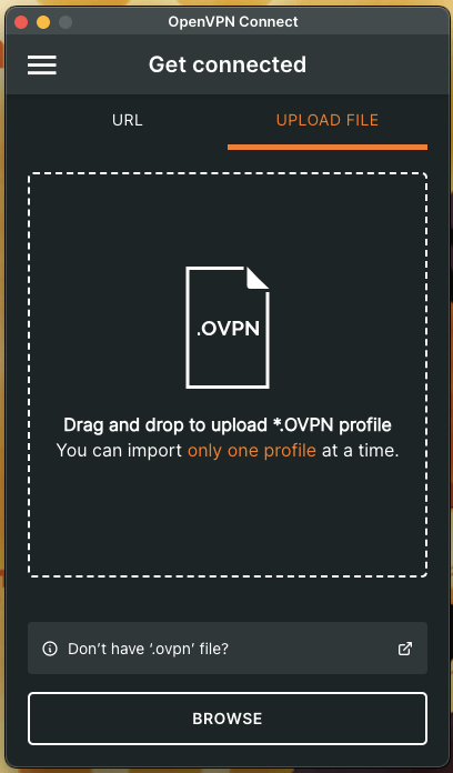 jak zainstalować openvpn macos tryhackme