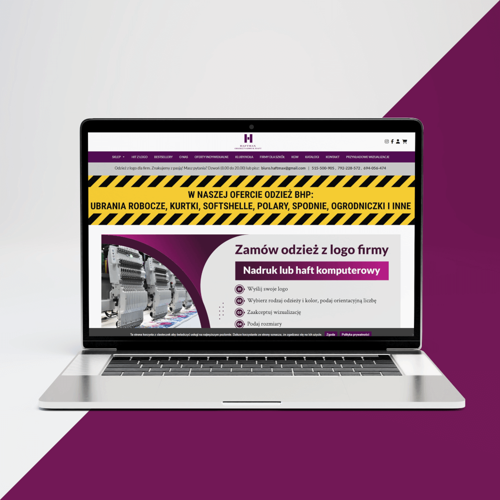 sklepy internetowe tworzenie