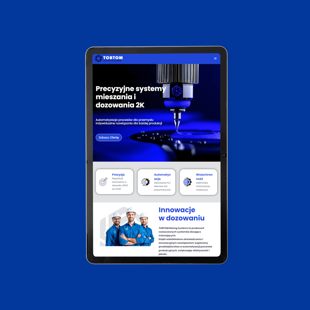 strony internetowe dla średnich firm