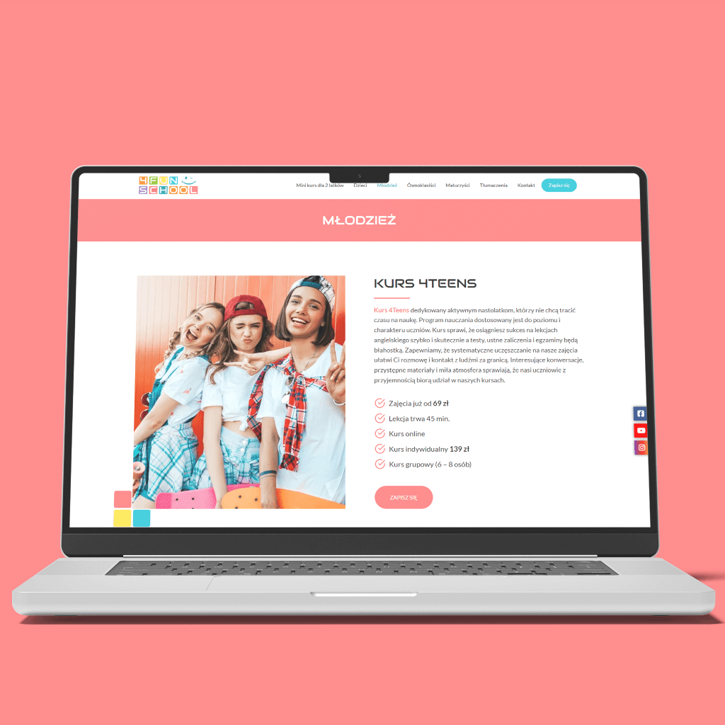 tworzenie stron internetowych