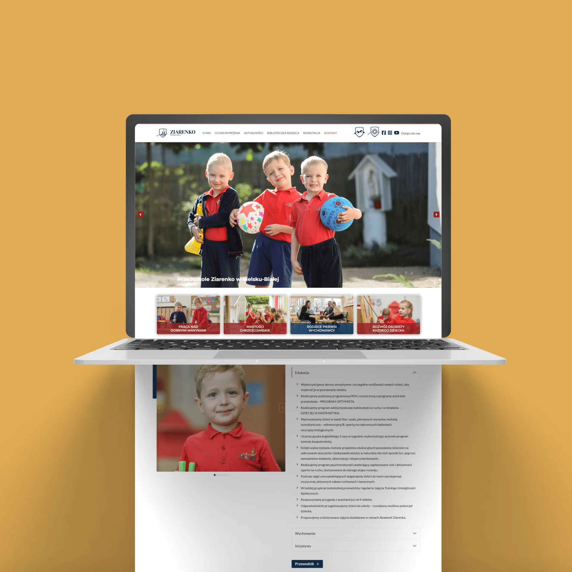 tworzenie stron dla szkół podstawowych